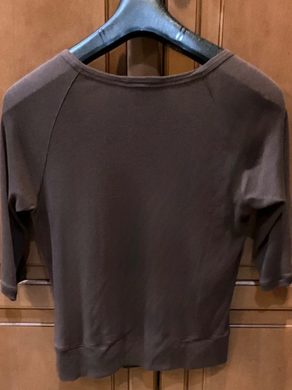 Boston Proper Brown Cross Over Top Sz S